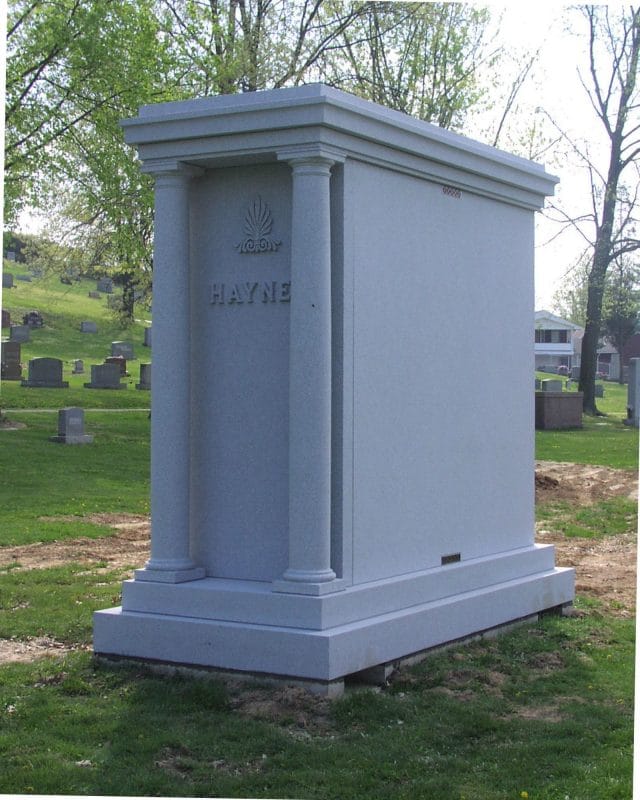 Hayne Gray Companion Mausoleum with Pillars