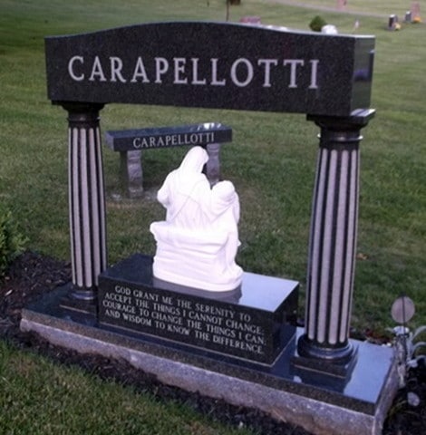 Sculpture and Statuary Carapellotti Pieta Back